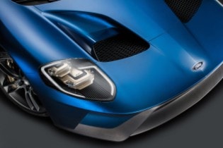All-New Ford GT detail--headlamp--January 2015